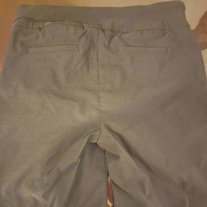Like new, black Bermuda style shorts